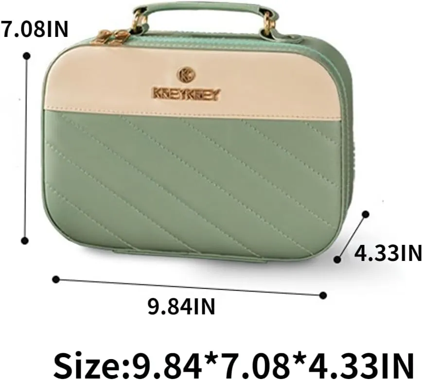 Toiletry Bag for Women Men, Waterproof Makeup Cosmetic Bag Travel Organizer Travel Bag (Small Pink)