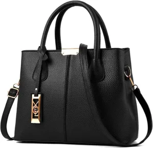 Tote Bag For Women 4 Packet Solid Color Leather Handbags Shoulder Bags Crossbody Hobo Work Bags Travel