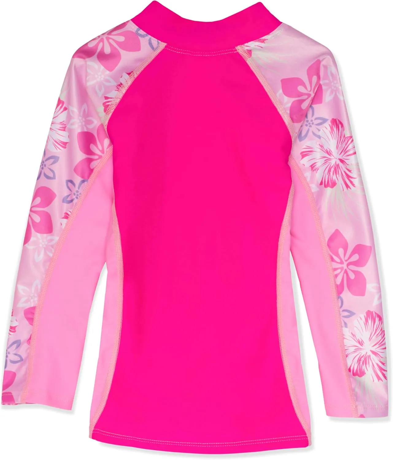Tuga Girls Long Sleeve Rash Guard and Swim Legging Bathing Suit Set, UPF 50 