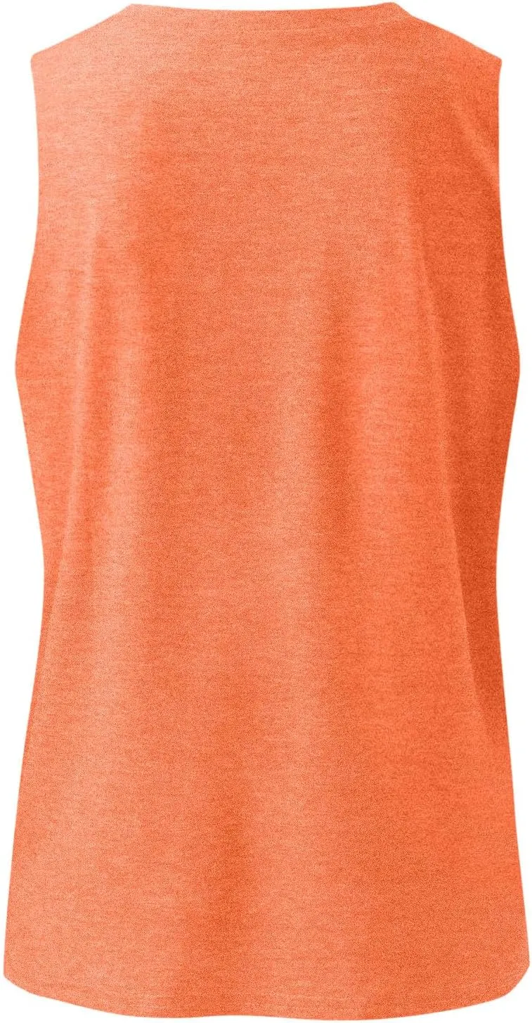 Women Tank Tops V Neck Sleeveless Stretch Cami T Shirts Loose Fit Summer Vacation 2025 Trendy Outfits