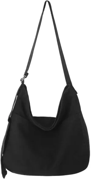 Women's Canvas Crossbody Messenger Bag - Large Capacity, Casual Shoulder Travel & Shopping Bag