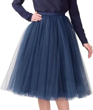 Women's Midi Skirt Women's Midi Skirt Summer Pleated Flowy Elastic High Waisted Skirts with Pockets Boho Maxi