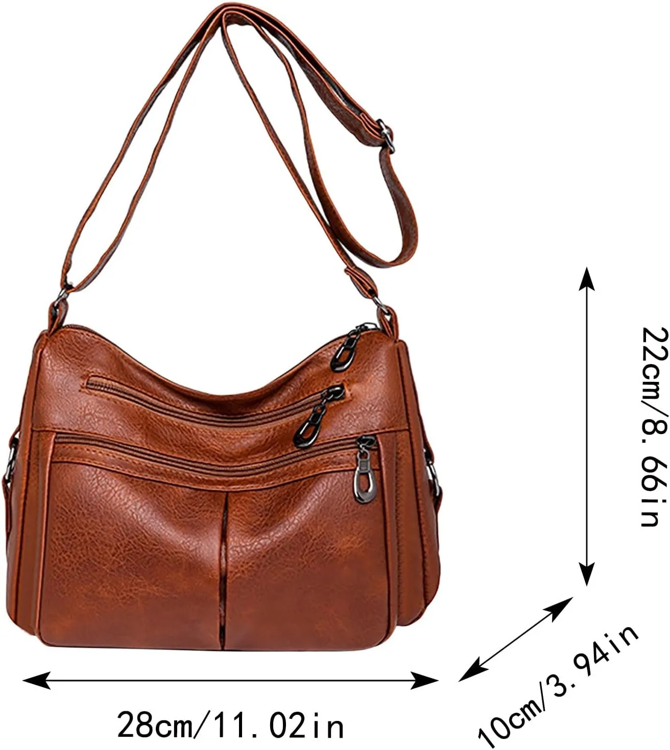 Womens Purses and Handbags Crossbody Purses and Handbags Lightweight Pocketbook Beach Bag Water Proof Sandproof(Brown)
