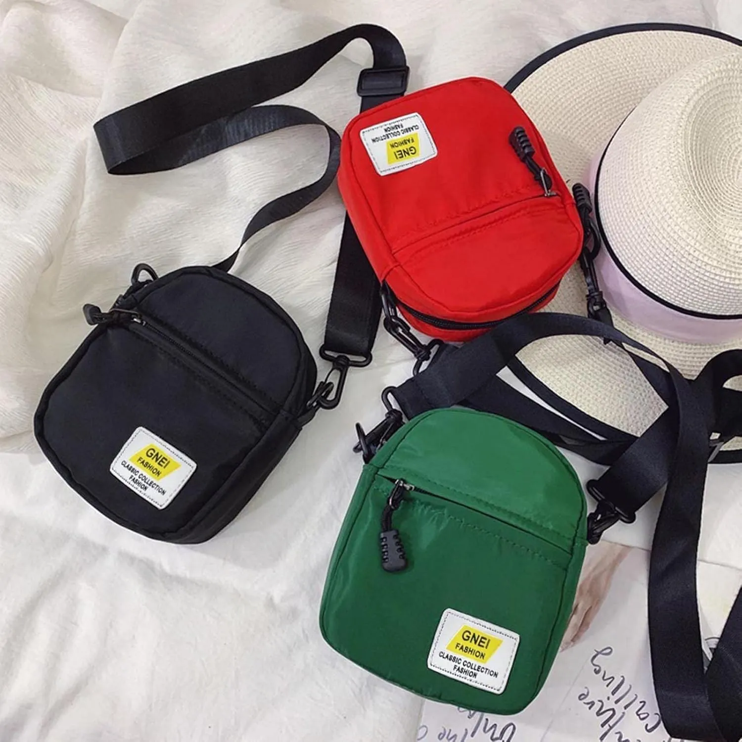 Women's Waterproof Leather Crossbody Purses Shoulder Bags Anti-Theft Design for Travel Sports Backpack