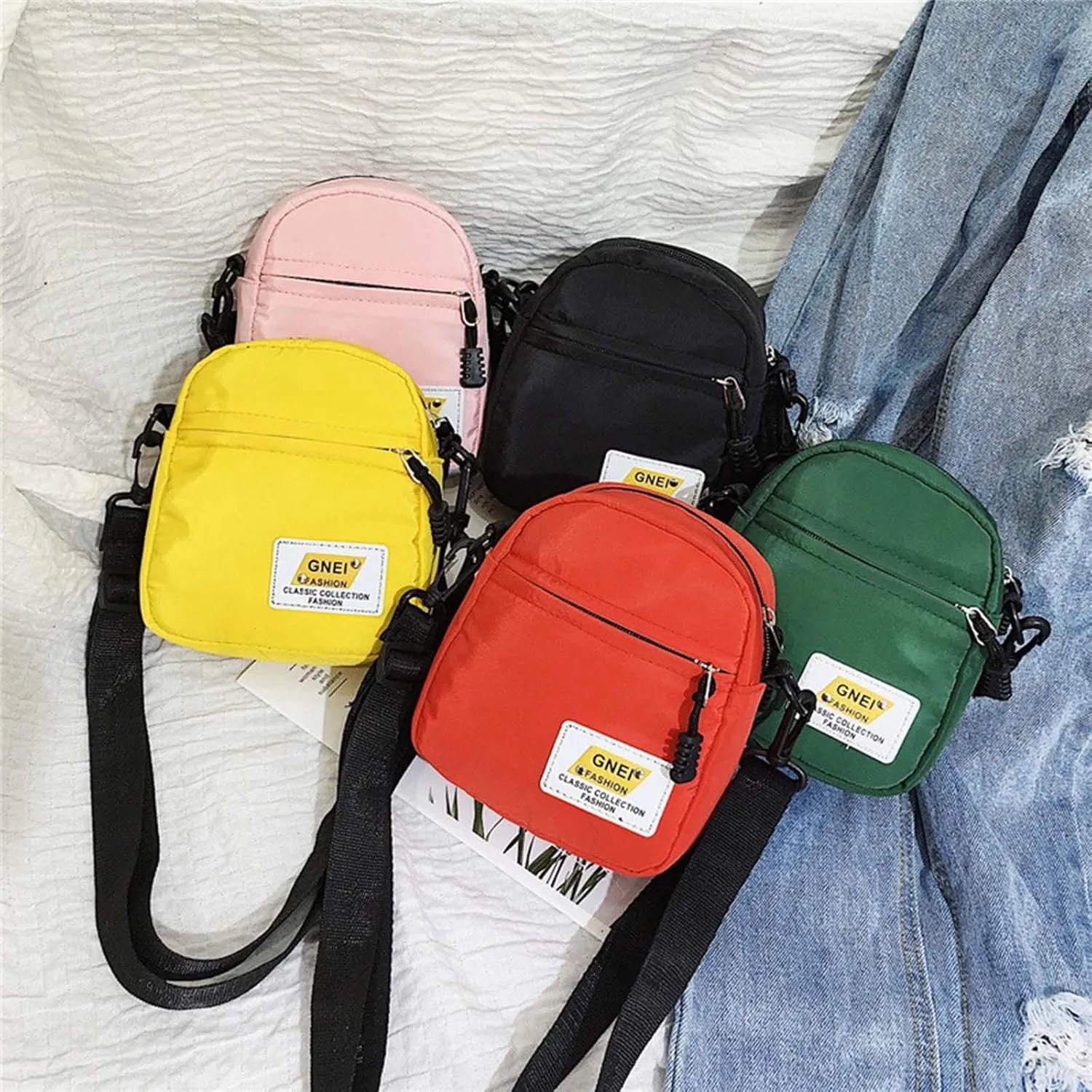 Women's Waterproof Leather Crossbody Purses Shoulder Bags Anti-Theft Design for Travel Sports Backpack